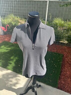 Loro Piana Striped Short-Sleeve Polo